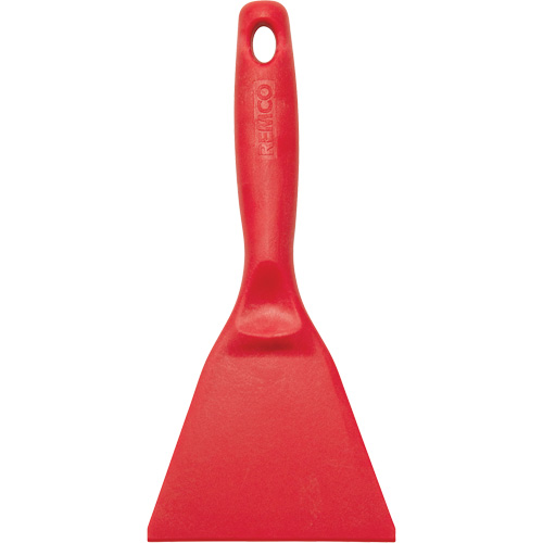 High Temperature Large Hand Scraper, Red, 4-1/4" W x 9-3/8" L Rideout Tool & Machine Inc.