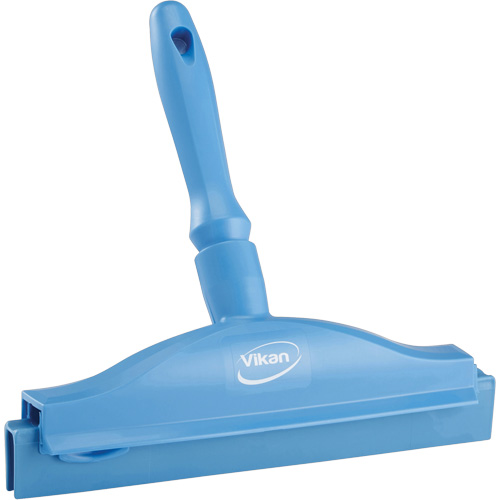 Double Blade Ultra Hygiene Squeegee, 10", Blue Rideout Tool & Machine Inc.