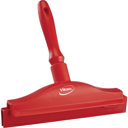 Raclette &agrave; lame double ultra hygi&eacute;nique, 10", Rouge Rideout Tool & Machine Inc.