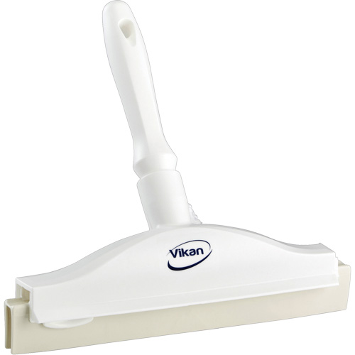 Double Blade Ultra Hygiene Squeegee, 10", White Rideout Tool & Machine Inc.