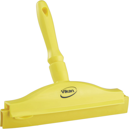 Raclette &agrave; lame double ultra hygi&eacute;nique, 10", Jaune Rideout Tool & Machine Inc.