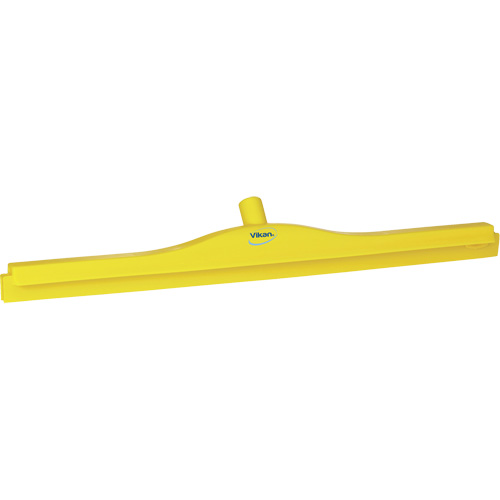 Raclette &agrave; lame double ultra hygi&eacute;nique, 28", Jaune Rideout Tool & Machine Inc.