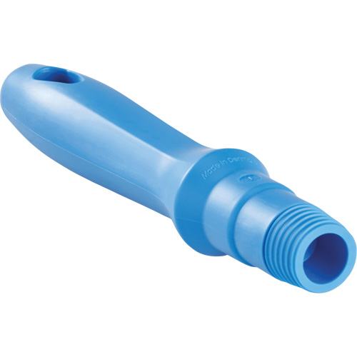 Mini manche, Brosse/Support &agrave; tampon/Grattoir/Raclette, Bleu, Standard, 6-1/4" lo Rideout Tool & Machine Inc.