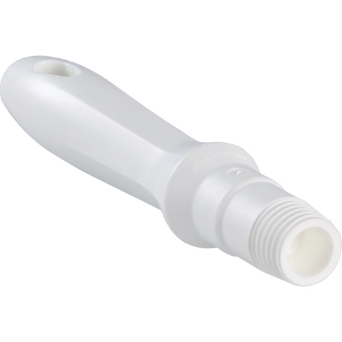 Mini Handle, Brush/Pad Holder/Scraper/Squeegee, White, Standard, 6-1/4" L Rideout Tool & Machine Inc.