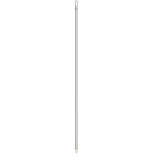 Ultra Hygiene Handle, Broom/Brush/Pad Holder/Scraper/Squeegee, White, Ergonomic, 67" L Rideout Tool & Machine Inc.