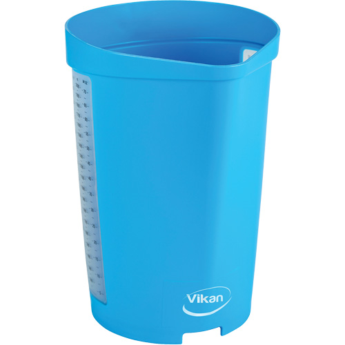 Measuring Jug, Plastic, Blue, 65 oz. Rideout Tool & Machine Inc.