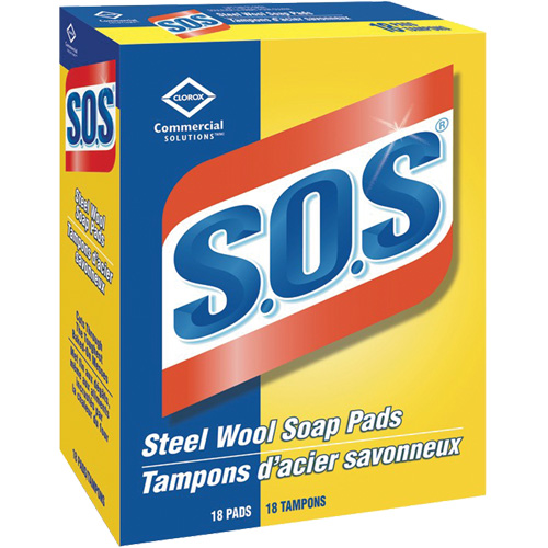 Tampons en laine d'acier saponifi&eacute;e S.O.S Rideout Tool & Machine Inc.