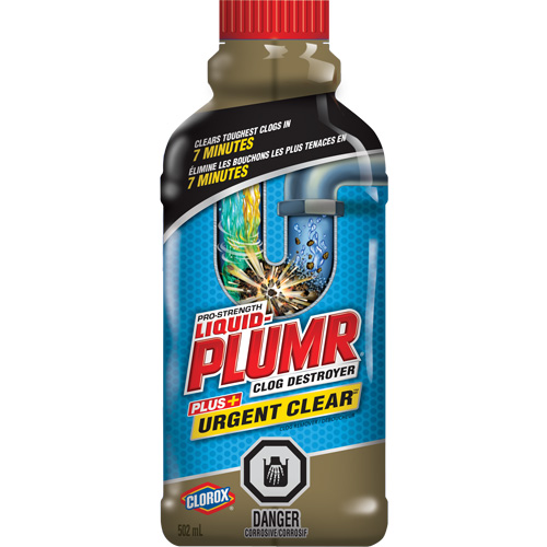 Liquid-Plumr&reg; Urgent Clear&reg; Drain Cleaner Rideout Tool & Machine Inc.