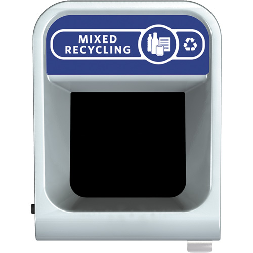 Conteneur pour d&eacute;chets de recyclage m&eacute;lang&eacute;s Configure, Vrac, Acier, 45 gal. US Rideout Tool & Machine Inc.