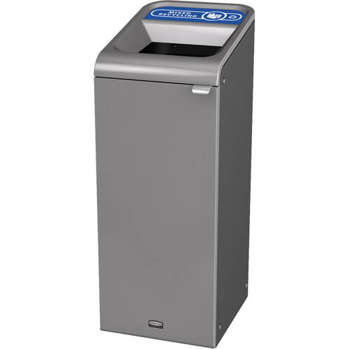 Conteneur pour d&eacute;chets de recyclage m&eacute;lang&eacute;s Configure, Vrac/Bord de rue/De bureau, Acier, 15 gal. US Rideout Tool & Machine Inc.