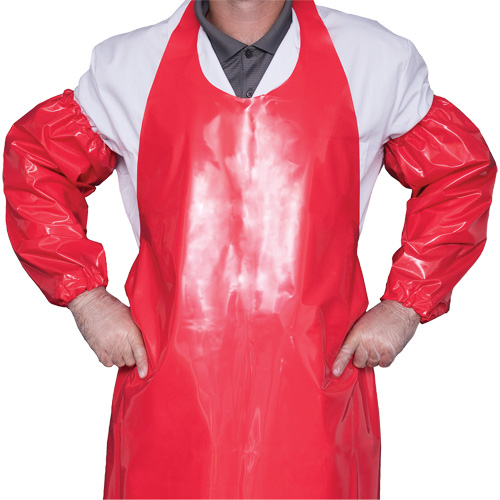 Manchettes Top Dog, 18", Polyur&eacute;thane, Rouge Rideout Tool & Machine Inc.
