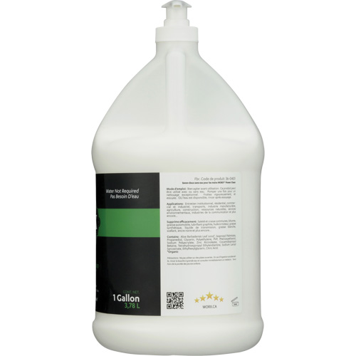 Savon pour les mains sans eau Power Clean, Liquide, 3,78 L, Sans parfum Rideout Tool & Machine Inc.