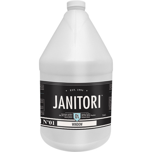 Janitori 01 Window Cleaner, 4 L, Jug Rideout Tool & Machine Inc.