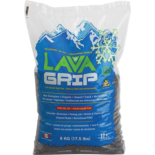 LavaGrip Traction-Aid, Container Size 17.6 lbs. (8 kg), Bag Rideout Tool & Machine Inc.