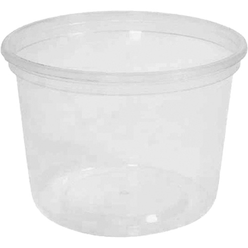 Contenant &agrave; charcuterie transparent sans couvercle MicroGourmet 16 oz, Plastique, Ronde Rideout Tool & Machine Inc.