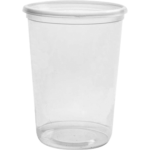 Contenant &agrave; charcuterie transparent sans couvercle Magik 32 oz, Plastique, Ronde Rideout Tool & Machine Inc.