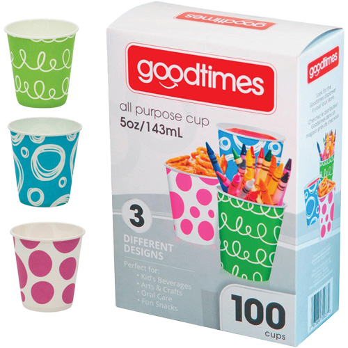 Goblet jetable, Papier, 5 oz, Blanc Rideout Tool & Machine Inc.
