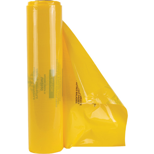 Hazardous Waste Liners, Asbestos, 40" L x 26" W, 3 mils Rideout Tool & Machine Inc.