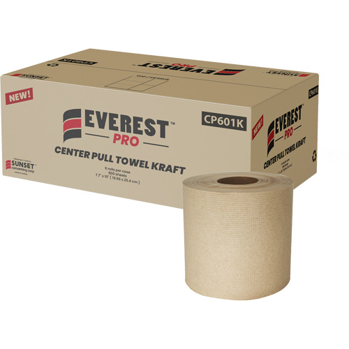 Kraft Paper Towels, 1 Ply, Centre Pull Rideout Tool & Machine Inc.