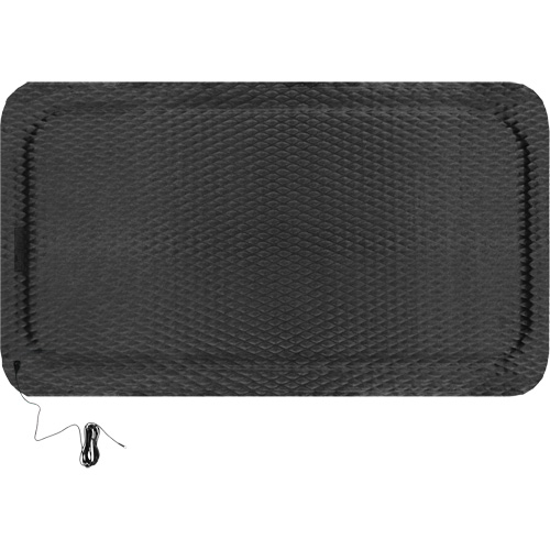 Hog Heaven Electrically Conductive Mat, 3' W x 5' L, 5/8" Thickness, Black, Nitrile Rideout Tool & Machine Inc.