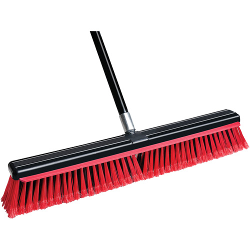 Squeegee Broom with Handle, 24", Medium, PVC Bristles Rideout Tool & Machine Inc.