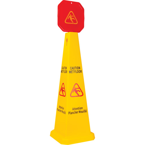 Wet Floor Safety Cone Topper, Pictogram Rideout Tool & Machine Inc.