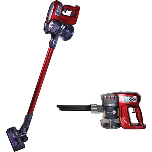 Rapid Red Cordless Stick Vacuum, Dry, 0.5 US Gal. (1.89 Litres) Rideout Tool & Machine Inc.