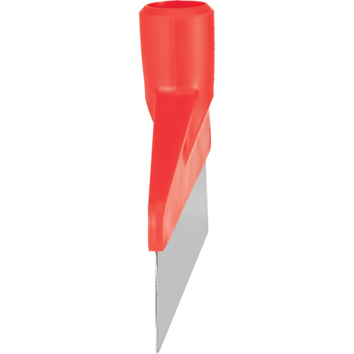 Table & Floor Scraper, Red, 9-3/5" W x 1-1/5" L Rideout Tool & Machine Inc.