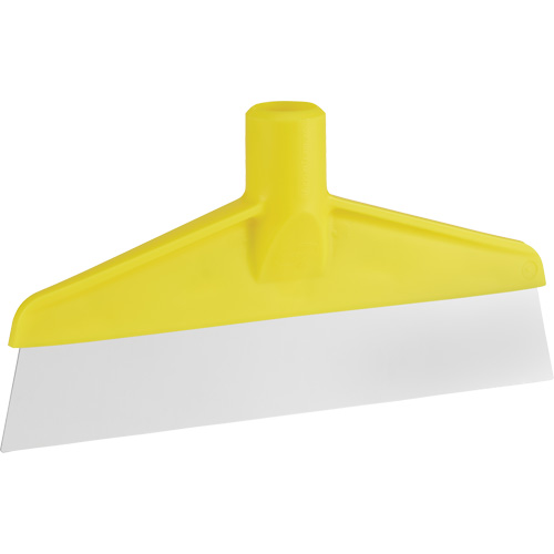 Table & Floor Scraper, Yellow, 9-3/5" W x 1-1/5" L Rideout Tool & Machine Inc.