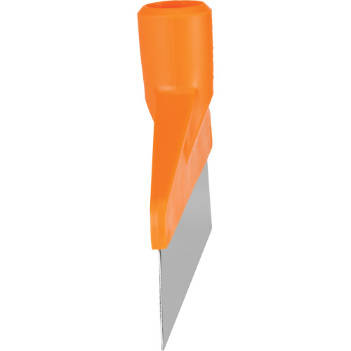 Table & Floor Scraper, Orange, 9-3/5" W x 1-1/5" L Rideout Tool & Machine Inc.