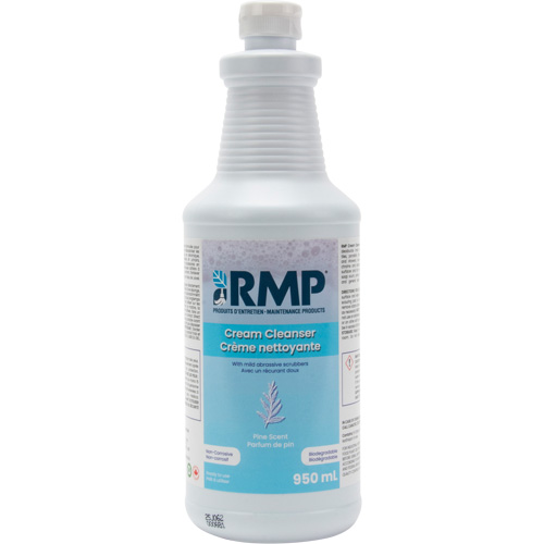 Nettoyant en cr&egrave;me pour salle de bains, 950 ml, Bouteille Rideout Tool & Machine Inc.