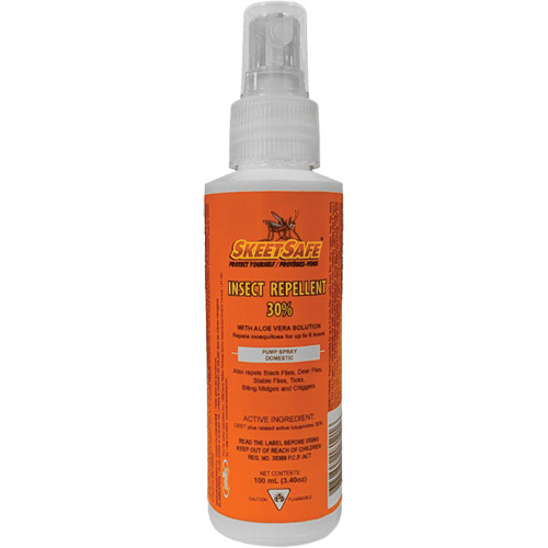 Insect Repellent, 30% DEET, Spray, 100 ml Rideout Tool & Machine Inc.