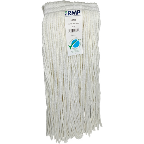 4-Ply Narrow Mop Head, Rayon, 12 oz., Cut Style Rideout Tool & Machine Inc.