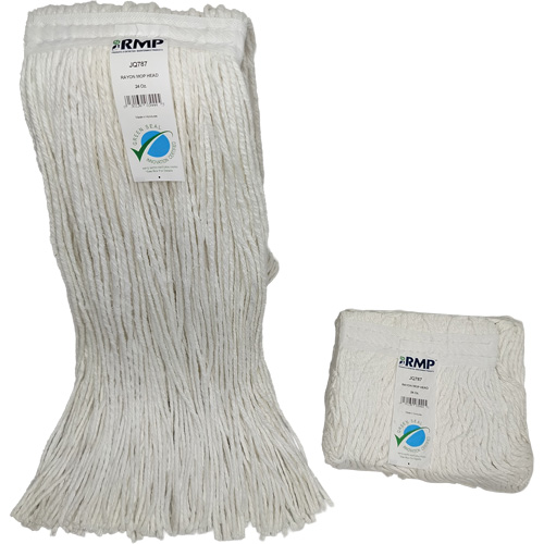 4-Ply Narrow Mop Head, Rayon, 24 oz., Cut Style Rideout Tool & Machine Inc.
