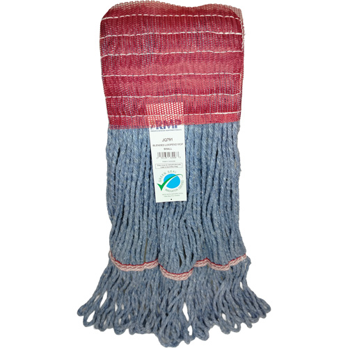Wide-Band Mop Head, Antimicrobial/Floor Finishing/Specialty, Cotton/Rayon/Synthetic, Loop Style Rideout Tool & Machine Inc.