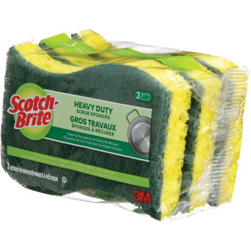 &eacute;ponge &agrave; r&eacute;curer pour les travaux intenses Scotch-Brite, &agrave; r&eacute;curer, 2-3/5" la x 4-2/5" l Rideout Tool & Machine Inc.
