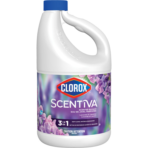 Scentiva Cherry Blossom & Peach Scented Bleach, 2.4 L, Jug Rideout Tool & Machine Inc.
