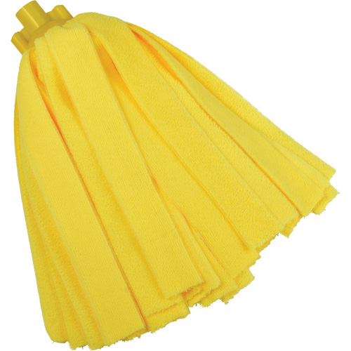 Vadrouille &agrave; fente, jaune, Microfibre, Style Coup&eacute; Rideout Tool & Machine Inc.