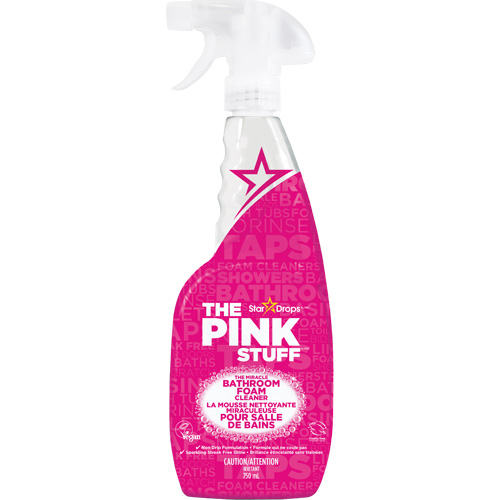 Nettoyant vaporisateur moussant pour salle de bain, 750 ml, Bouteille &agrave; g&acirc;chette Rideout Tool & Machine Inc.