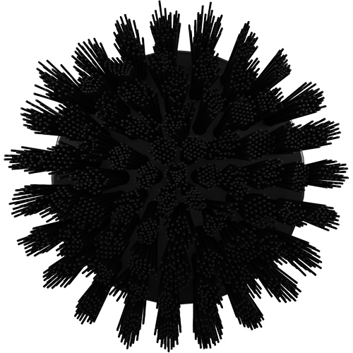 Brosse ronde HyDrive pour perceuse, Soies Tr&egrave;s ferme, Longueur de 3-1/10", Noir Rideout Tool & Machine Inc.