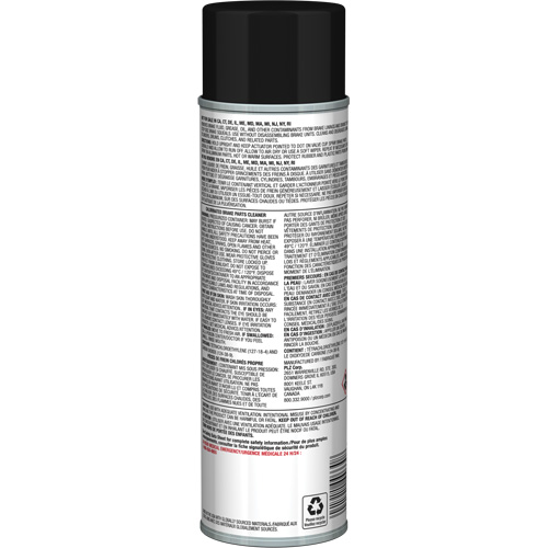Pro Line Brake Parts Cleaner with Ultra Low VOC, Aerosol Can Rideout Tool & Machine Inc.