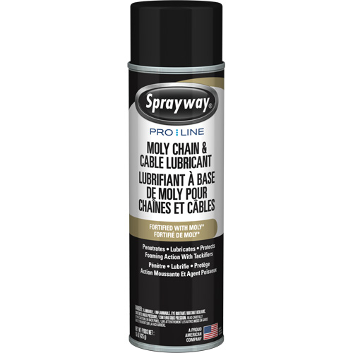Pro Line Moly Chain & Cable Lubricant, Aerosol Can Rideout Tool & Machine Inc.