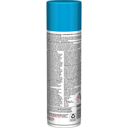 Pro Line Stainless Steel Cleaner & Polish, 15 oz., Aerosol Can Rideout Tool & Machine Inc.