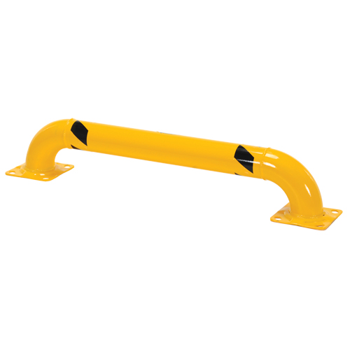Low Profile Rack Guards, 4' W x 0.75' H, Yellow Rideout Tool & Machine Inc.