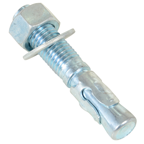 Wedge Bolt Anchor, Zinc Plated, 3/4" x 4-1/4" Rideout Tool & Machine Inc.