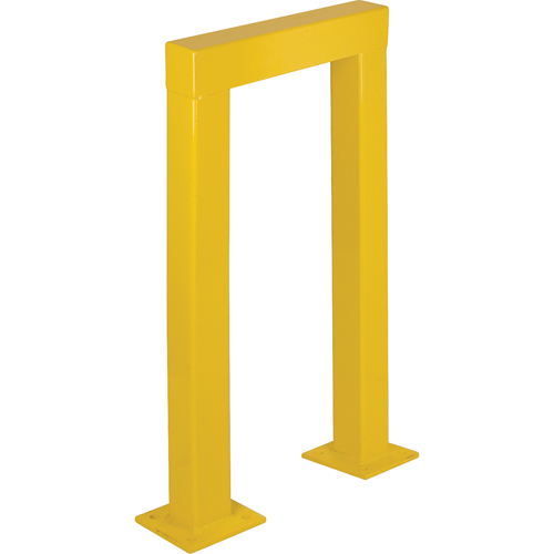 Safety Guards, 2' W x 3.5' H, Yellow Rideout Tool & Machine Inc.