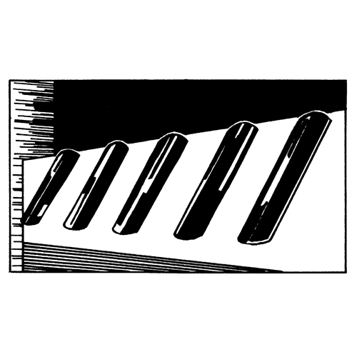 D&eacute;fenses de quai en caoutchouc refoul&eacute;, Caoutchouc, 4-1/2" la x 12" lo x 3-3/4" p Rideout Tool & Machine Inc.