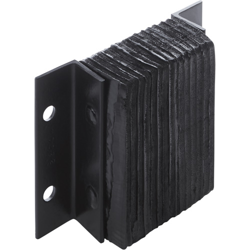 Laminated Dock Bumpers, Horizontal, Rubber, 12" W x 4" D x 10" H Rideout Tool & Machine Inc.
