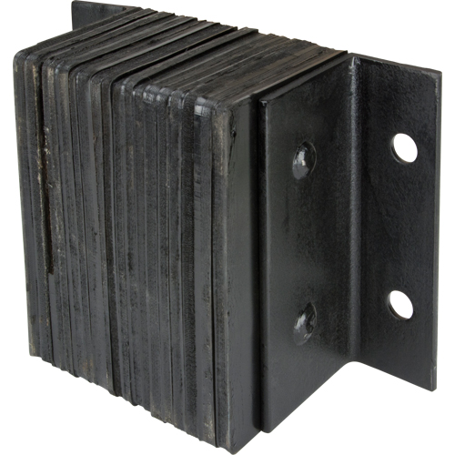 Butoirs de quai lamell&eacute;s, Horizontal, Caoutchouc, 12" la x 6" p x 10" h Rideout Tool & Machine Inc.