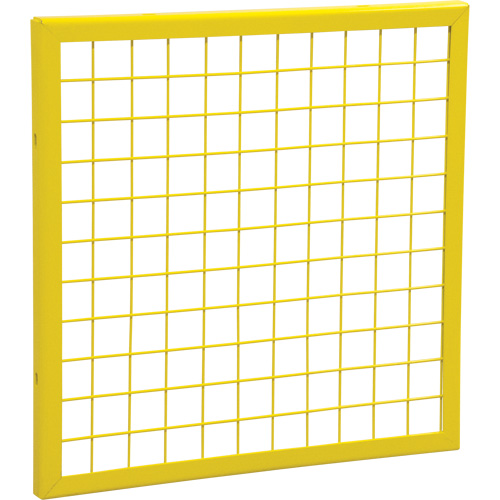 Wire Mesh Partition Components - Panels, 2' H x 2' W Rideout Tool & Machine Inc.